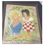 Freddie Wiggins hand painted picture