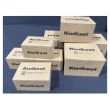 4 used door handles and 4 handles