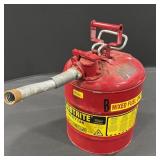 Boat Metal Justright gas can