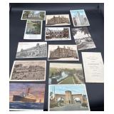 Large amount of vintage postcards