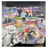 Large amount of old comic books