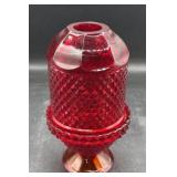 Ruby, red fairy lamp, very minor chip