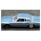 Red line Johnny, lightning car one wheel damaged