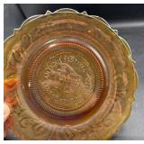 Millersburg, Ohio glass antique plate