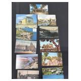 Vintage world postcards