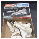 Vintage spaceship model kit
