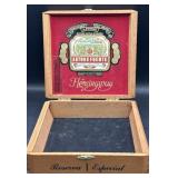 Vintage wooden cigar box