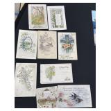 Vintage Easter postcards
