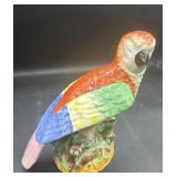 Old Staffshire bird figurine