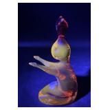 Mid-century, calcium glow rabbit figurine