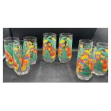 Tropical bird glasses