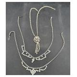 Costume jewelry necklaces