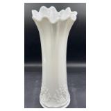 Large milk glass 12 and three-quarter inch tall
