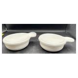 Corning ware soup bowls with lids