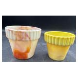 Ako Agate Slag glass Small planters