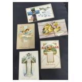 Vintage Easter postcards
