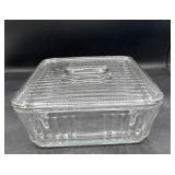 Anchor Hocking large covered dish/lid