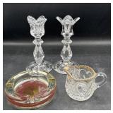 Gorham candleholders/miscellaneous
