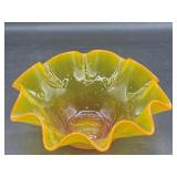 MCM crackle glass  7ï¿½ w