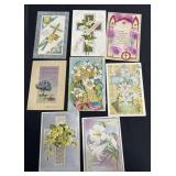 Vintage Easter postcards