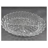 Large American Astoria oval divided dish 10.5