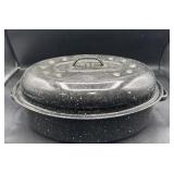 Smaller granite roaster