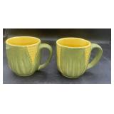 Shawnee corn mugs
