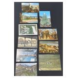 Vintage world postcards