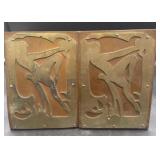 Art deco bookends