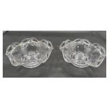 Crystal candle holder