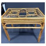 Bamboo end table