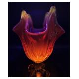 Viking glass calcium, mid-century base glow 7