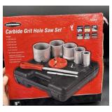Carbide Grit hole saw set