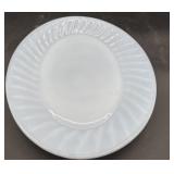 Fire Kings blue oval plate 12 inch long