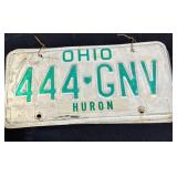 Pair of Ohio license plates