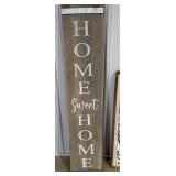 Home sweet home wooden sign