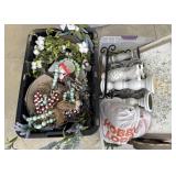 2 large totes of craft items