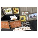 Large amount of decorative craft pictures