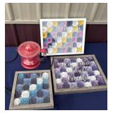 Juicer and flower decoration pictures