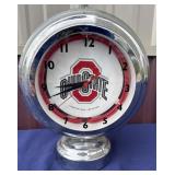 Ohio Ohio State buckeyes light/clock, no cord