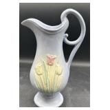 Hull 8.5ï¿½ tall pottery pitcher