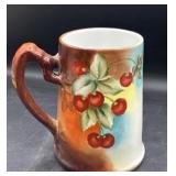 Antique hand, painted large Stein/mug 6ï¿½