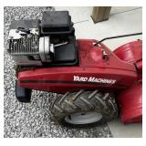 Yard machine tiller 5hp non-tested parts