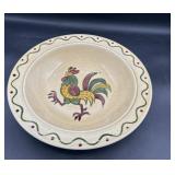Poppy trail California rooster large bowl 10ï¿½