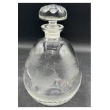 Glass  decanter