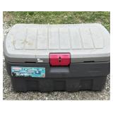 Outdoor plastic cargo box, Rubbermaid