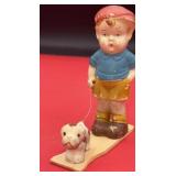 Made an occupied Japan figurine boy with dog