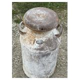 Vintage milk can