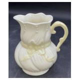 Belleek small pitcher 3.5 inch tall