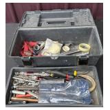 Toolbox with tools